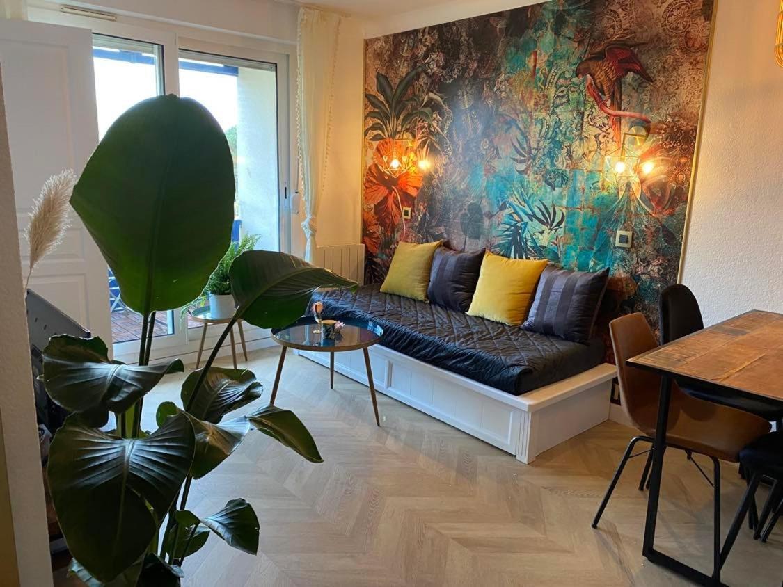 Appartement Cosy Avec Piscine, Acces Direct Plage 拉卡诺 外观 照片